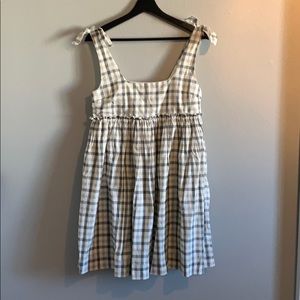 Urban Outfitters Tie Shoulder Baby Doll dress